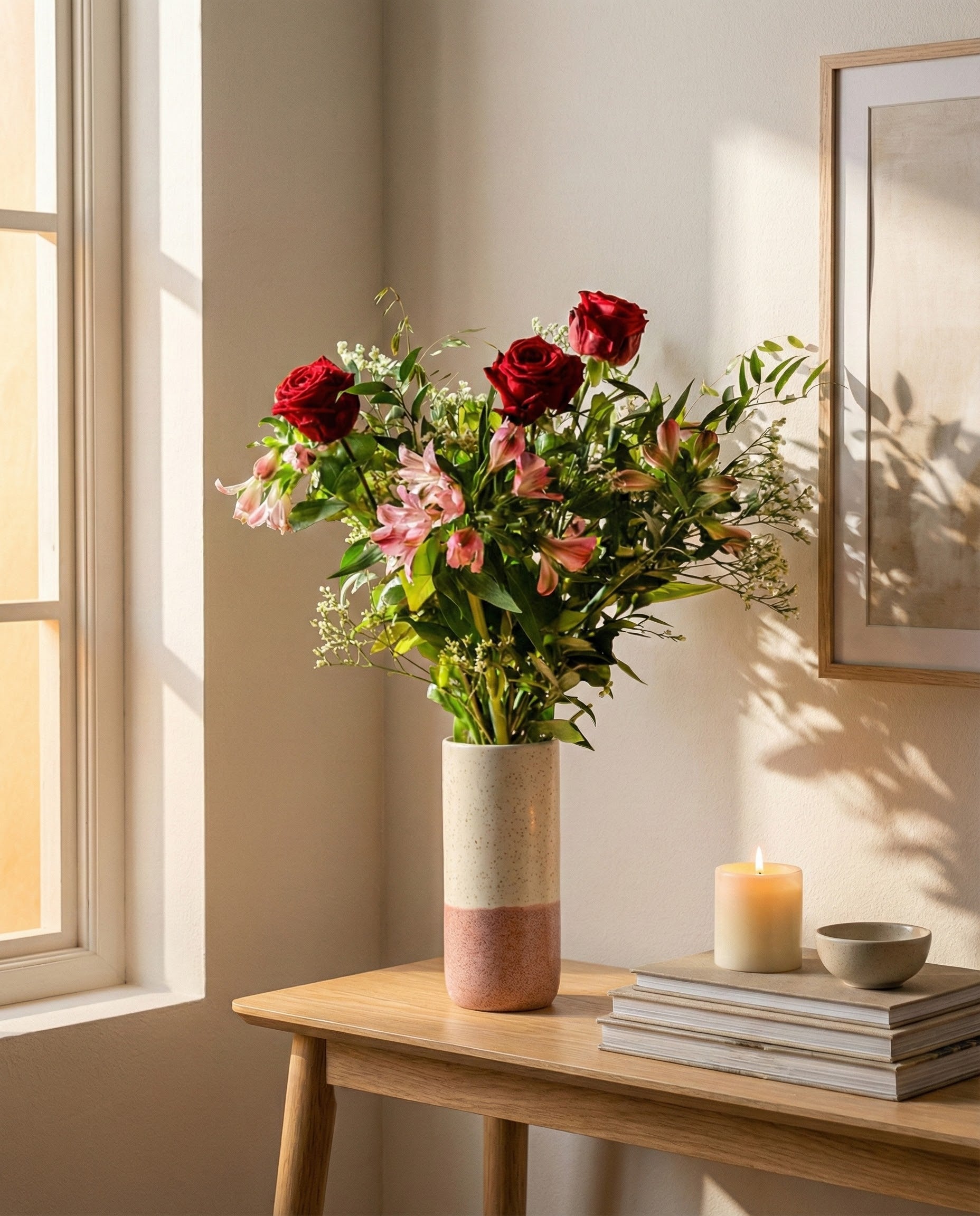 Magibeads 3 Sets Blumenstrauß, Blumen, Stickset