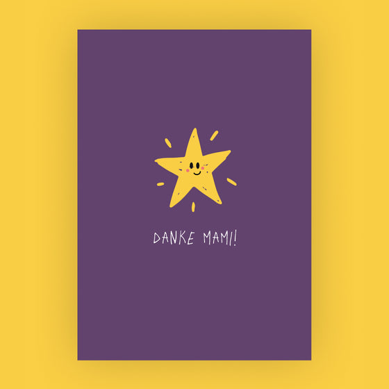 Allgemeine Grusskarten für Geschenke – Danke Mami!