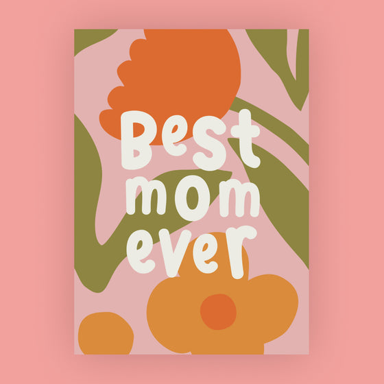 Allgemeine Grusskarten für Geschenke – Best Mom Ever