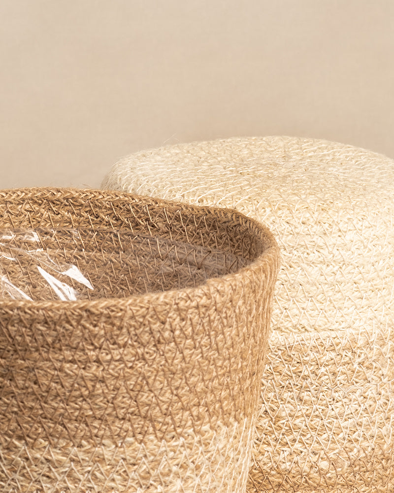 Pflanzenkorb aus Jute (Lapis | 16 cm ⌀)
