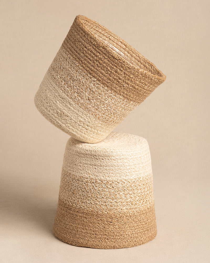 Pflanzenkorb aus Jute (Lapis | 16 cm ⌀)