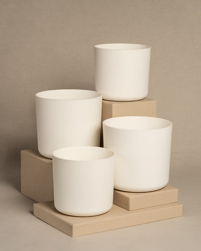 Kunststoff Topfset 'Lumi' (2 x 16, 2 x 14)