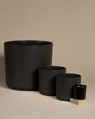 Kunststoff Topfset 'Lumi’ (30, 16, 14, 7)
