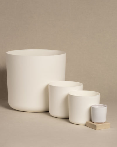 Kunststoff Topfset 'Lumi’ (30, 16, 14, 7)