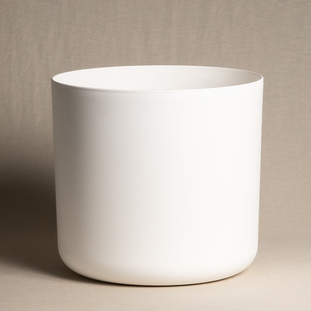 Kunststoff-Topf (Lumi | 30 cm ⌀) in der Farbe weiss