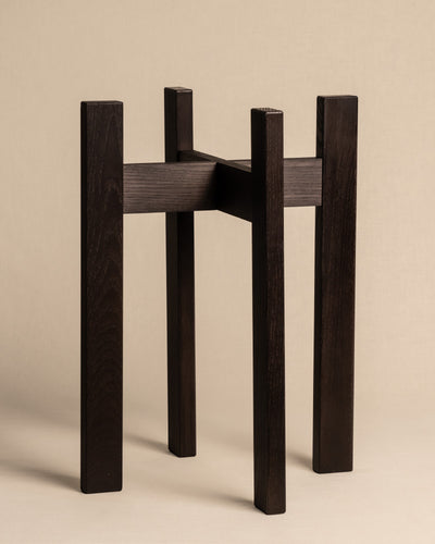 Pflanzenständer (Stelion | 22 cm Ø) – Schwarz
