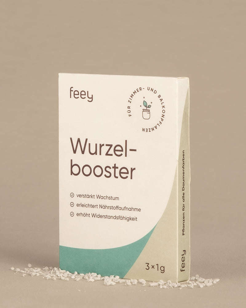 Verpackung mit Wurzelbooster von feey