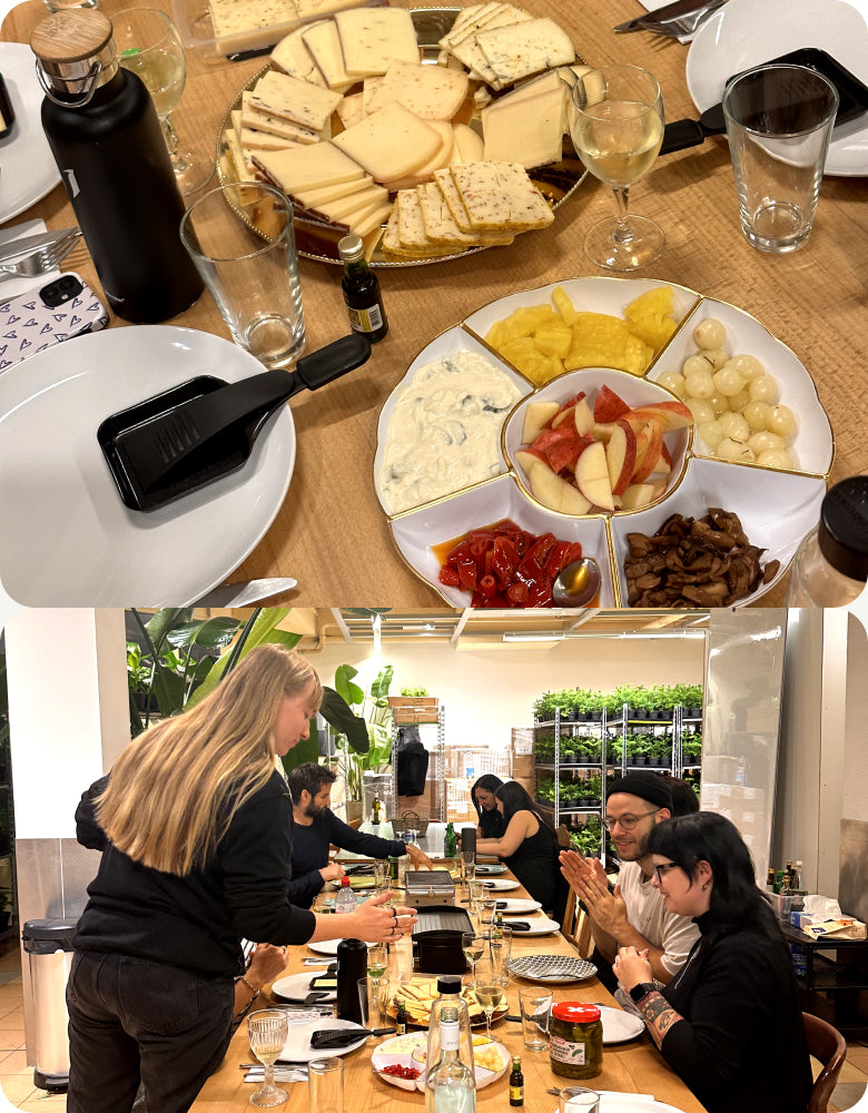 Collage vom feey-Teamevent 