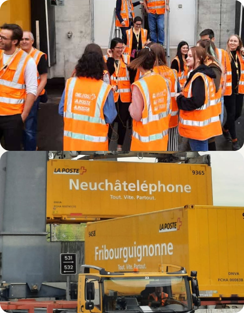 Collage vom feey-Teamevent 