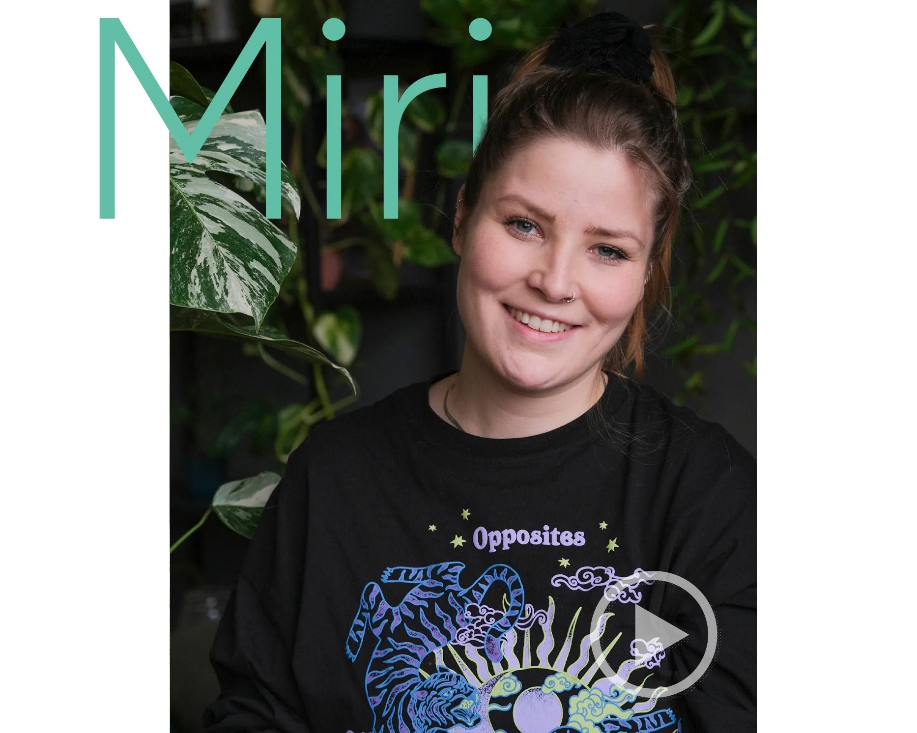 Portrait von Miri, Digital Designerin bei feey